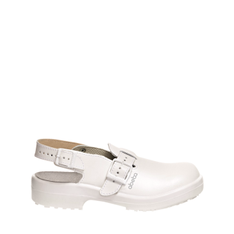 Abeba Sicherheitsschuhe Classic SB Clog weiß CE SRC