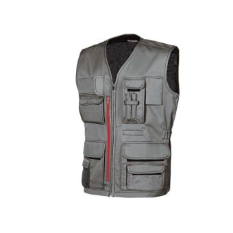 U-Power Weste Fun Stone Grey Herren