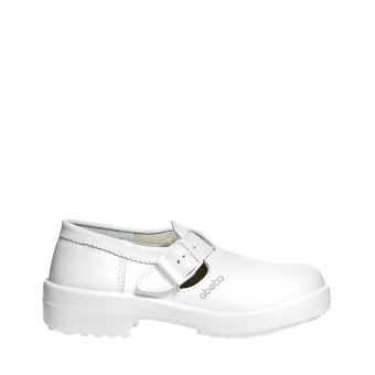 Abeba Sicherheitsschuhe Classic S2 Halbschuh weiß CE SRC