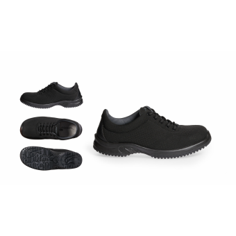 Abeba Sicherheitsschuh uni6 S3L Halbschuh schwarz CE