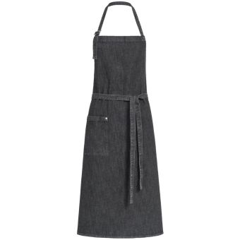 GREIFF Gastromoda Bistro Latzschürze denim -Black