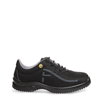 Abeba ESD-Sicherheitsschuhe uni6 S3L Halbschuh schwarz CE ESD