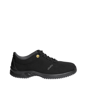 Abeba ESD-Sicherheitsschuhe uni6 S3L Halbschuh schwarz CE ESD