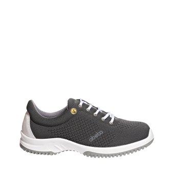 Abeba ESD-Sicherheitsschuhe uni6 S2 Halbschuh anthrazit CE ESD SRC