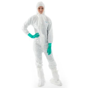 Steriler Overall mit Kapuze BIOCLEAN-D S-BDCHT