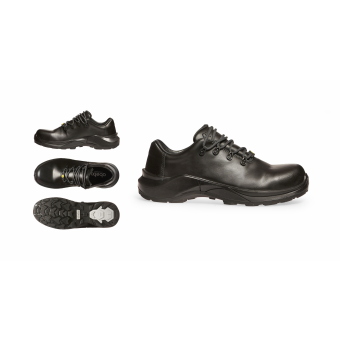Abeba Food Trax S3 Halbschuh schwarz HACCP CE ESD SRC