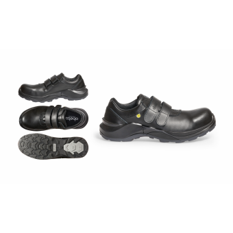 Abeba Food Trax S3 Halbschuh schwarz HACCP CE ESD SRC