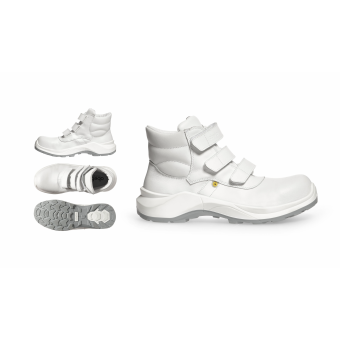 Abeba Food Trax S3 Stiefel weiß HACCP CE ESD SRC