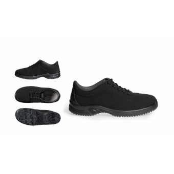 Abeba Berufsschuhe uni6 O2 Halbschuh schwarz CE SRC