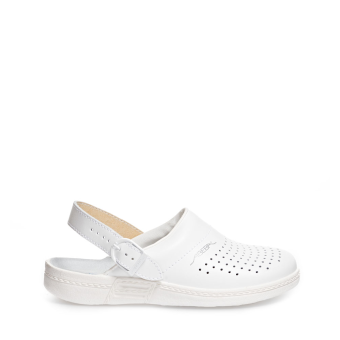 Abeba Berufsschuhe the Original OB Clog weiß CE SR
