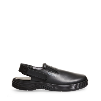 Abeba Berufsschuhe x-light OB Clog schwarz CE SRC