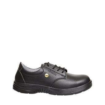 Abeba ESD-Berufsschuhe x-light O2 Halbschuh schwarz HACCP CE ESD SRC