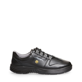 Abeba ESD-Berufsschuhe x-light O2 Halbschuh schwarz CE ESD SRC