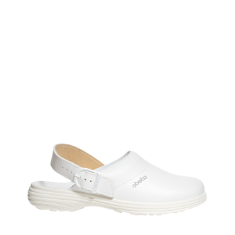 Abeba Berufsschuhe the Original plus OB Clog weiß CE SR