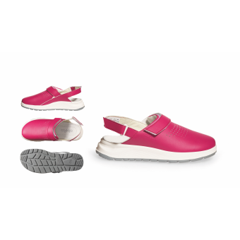 Abeba Active OB Clog fuchsia HACCP CE SRC