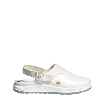 Abeba EASY 2.0 ESD OB Clog weiß CE ESD SRC