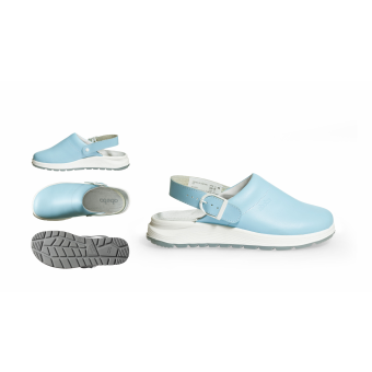 Abeba Active OB Clog blau CE SRC