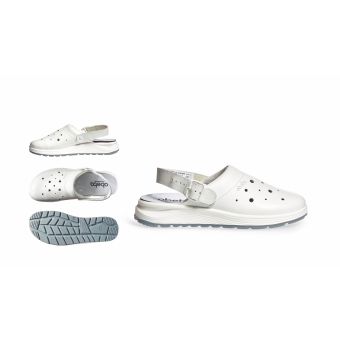 Abeba EASY 2.0 OB Clog weiß CE SRC