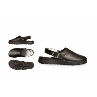 Abeba Active OB Clog schwarz HACCP CE SRC