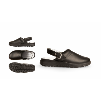 Abeba Active OB Clog schwarz HACCP CE SRC