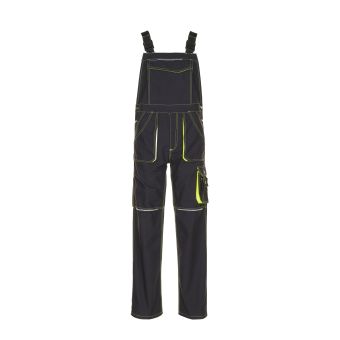 PLANAM Basalt Neon Latzhose