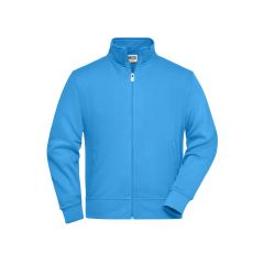 DAIBER Jacken Sweatjacke mit Stehkragen und Reißverschluss