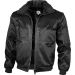 Qualitex Pilotenjacke einfarbig black - 4XL