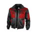 Qualitex Pilotenjacke zweifarbig Black / Red - 2XL