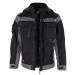 Qualitex Winterjacke "PRO" Black / Grey - 5XL