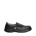 Abeba ESD-Sicherheitsschuhe x-light S2 Slipper schwarz HACCP CE ESD SRC