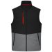 DAIBER Westen Funktionelle Softshellweste mit farblich abgesetzten Details