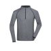 DAIBER Pullover Langarm Funktionsshirt für Fitness und Sport