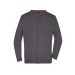 DAIBER Pullover Klassische Baumwoll-Strickjacke