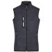 DAIBER Westen Strickfleece Weste mit Stehkragen