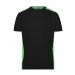 DAIBER T-Shirts Strapazierfähiges und pflegeleichtes T-Shirt mit Kontrasteinsätzen