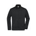 DAIBER Jacken Pflegeleichte Strickfleece Jacke im Materialmix