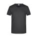 DAIBER T-Shirts Figurbetontes V-Neck-T-Shirt