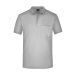 DAIBER Polos Klassisches Poloshirt mit Brusttasche