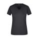 DAIBER T-Shirts Figurbetontes V-Neck-T-Shirt