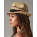 Beechfield Straw Summer Trilby